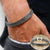 Double Curb Chain Bracelets For Men
